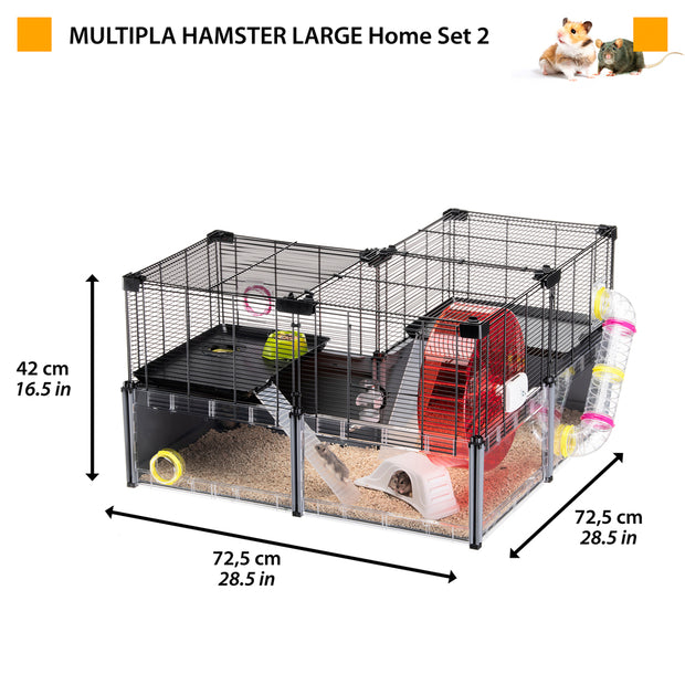 Multiple hamster cage best sale