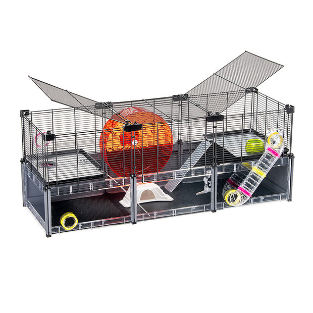 24 by 12 inch hamster fashion cage