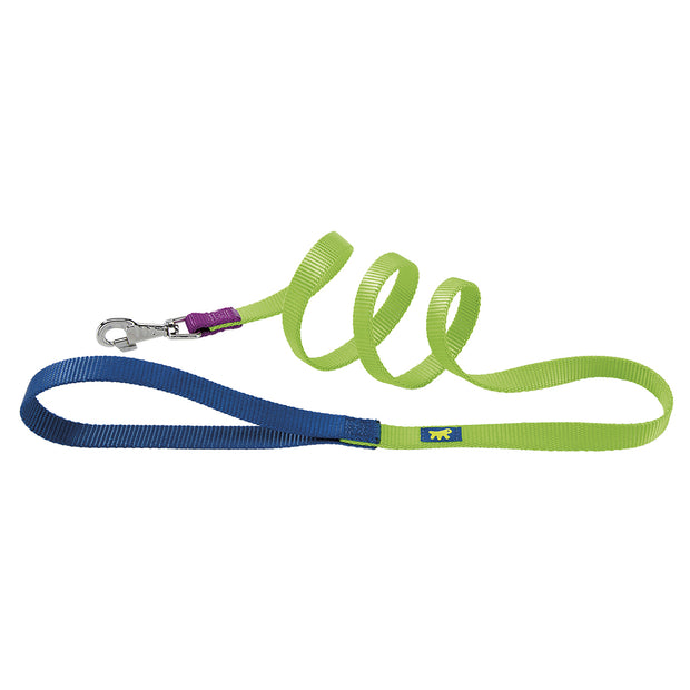 Multicolor Nylon Dog Rope Leashes 15 mm with Snap Hook, Size