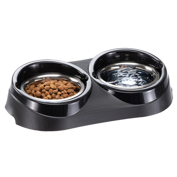 Stainless Steel Easy Grip Pet Food & Water Bowls